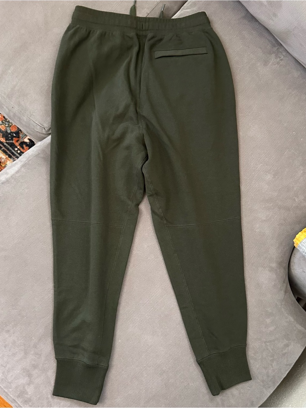 Nike Sportswear Classic Fleece Mens Joggers DA0019-355 Sequoia Green Size Medium - Picture 7 of 10